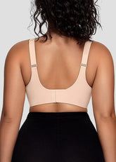 Smoothing Full Coverage Mesh Wireless Bra